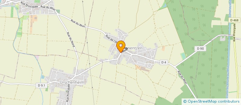 localisation de l'entreprise HILD  JEBSHEIM