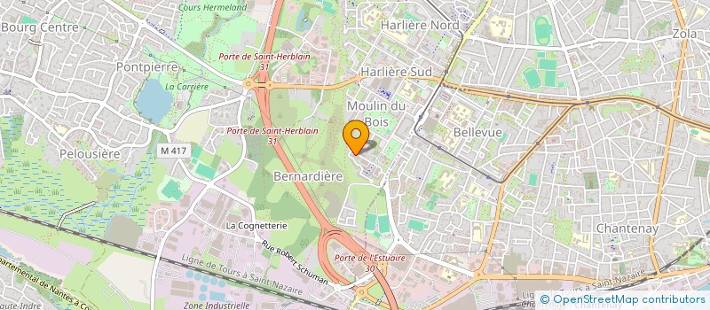 localisation de l'entreprise HILDA  SAINT-HERBLAIN