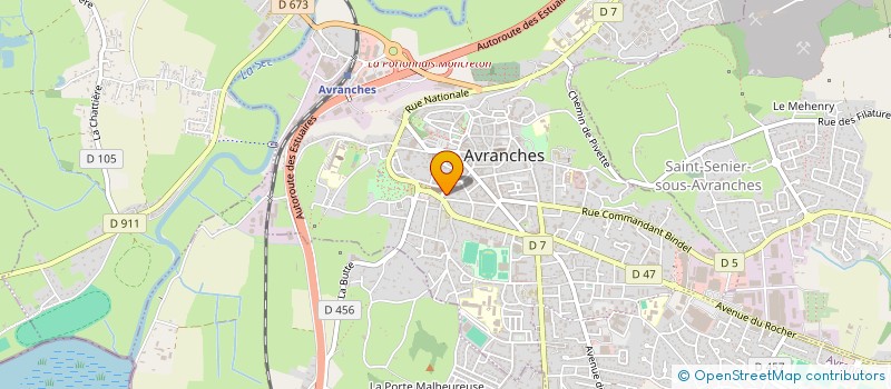 localisation de l'entreprise HILDE MENAGER à AVRANCHES