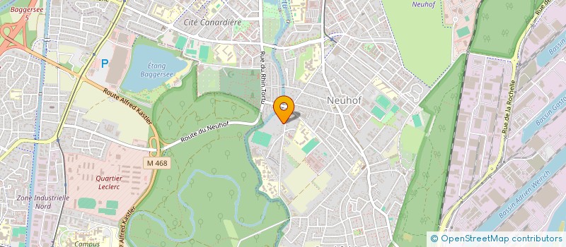 localisation de l'entreprise HILDWEIN PATRIMOINE à STRASBOURG