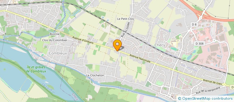 localisation de l'entreprise HILFTEK SYSTEMS SAS à CHECY