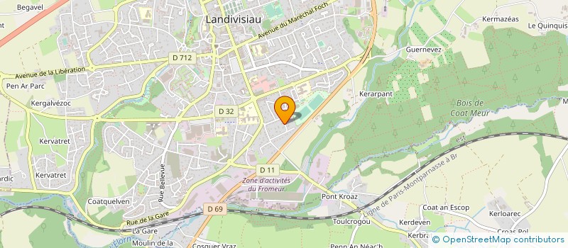 localisation de l'entreprise HILIADE FINANCES à VANNES