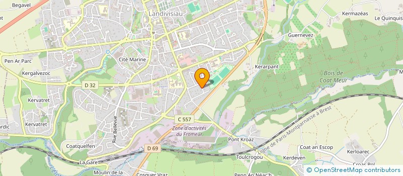 localisation de l'entreprise HILIADE SERVICES  VANNES