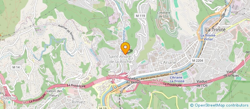 localisation de l'entreprise HILIAN  SAINT-ANDRE-DE-LA-ROCHE