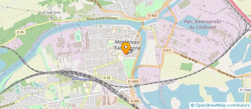 localisation de l'entreprise HILIDA à MONTEREAU-FAULT-YONNE