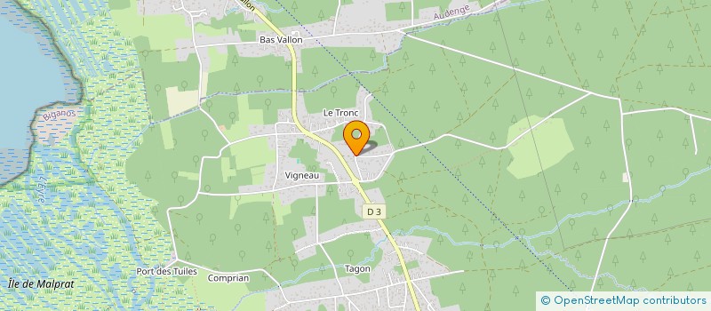 localisation de l'entreprise HILIDE  BIGANOS