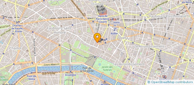 localisation de l'entreprise HILL & ASSOCIATES RISK CONSULTING (FRANCE)  PARIS