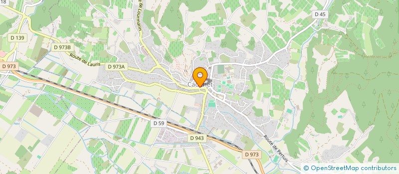 localisation de l'entreprise HILL'S & CO  CADENET