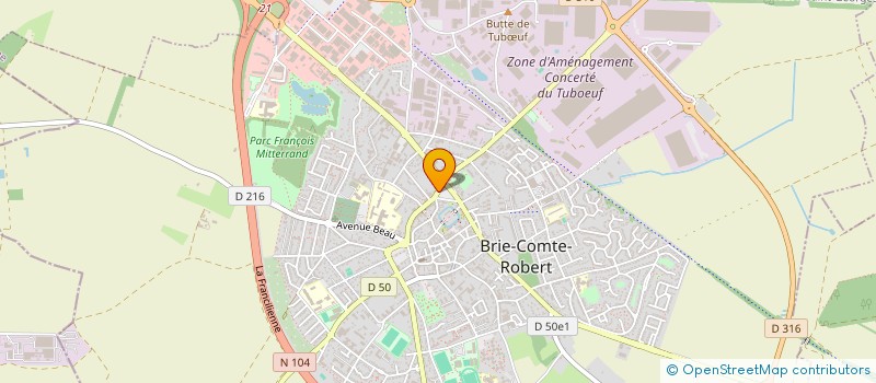 localisation de l'entreprise HILL SOLUTIONS à BRIE-COMTE-ROBERT