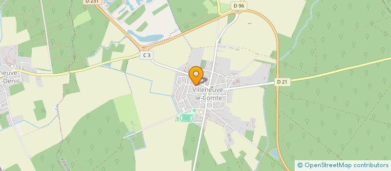 localisation de l'entreprise HILL VALLEY VAL D'EUROPE  VILLENEUVE-LE-COMTE