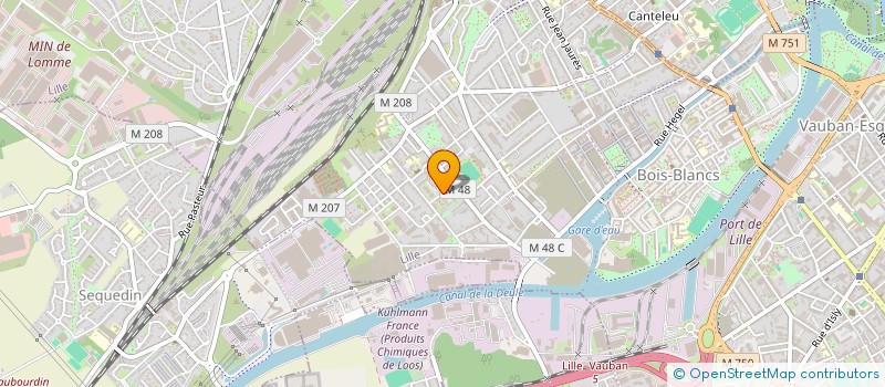 localisation de l'entreprise HILLAH SARL à LILLE