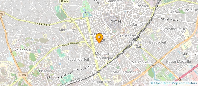 localisation de l'entreprise HILLAIRE INVESTISSEMENTS à NIMES