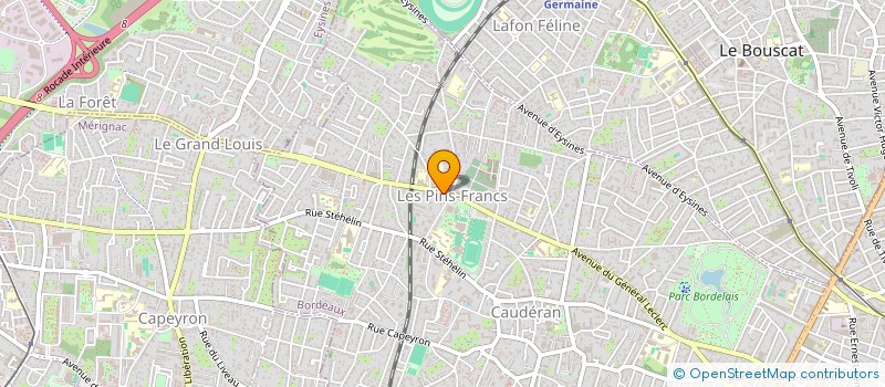 localisation de l'entreprise HILLCO  BORDEAUX