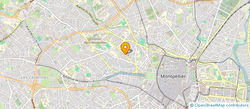 localisation de l'entreprise HILLHEAD à MONTPELLIER