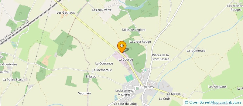 localisation de l'entreprise HILLION  SEPMES