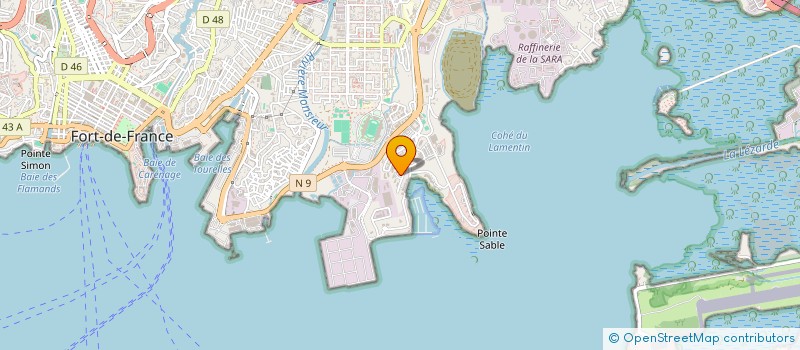 localisation de l'entreprise HILLION STEPHANE BUSINESS PARTNER  FORT-DE-FRANCE