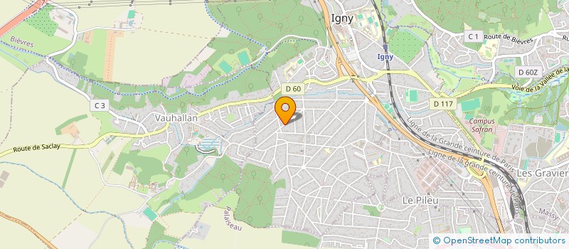 localisation de l'entreprise HILLO AI à IGNY