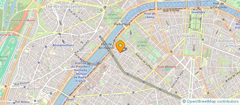 localisation de l'entreprise HILLPART FRANCE COSMETIQUE  PARIS