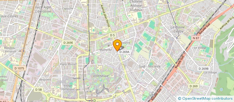 localisation de l'entreprise HILLS à GRENOBLE