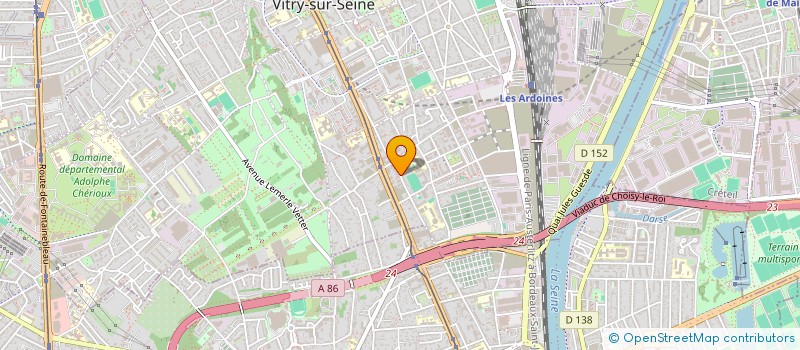 localisation de l'entreprise HILLTECH CONSULTING à VITRY-SUR-SEINE
