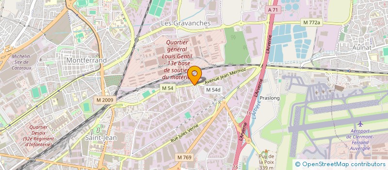 localisation de l'entreprise HILMOBILIER  CLERMONT-FERRAND