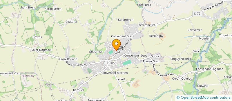 localisation de l'entreprise HILO à TREDREZ-LOCQUEMEAU