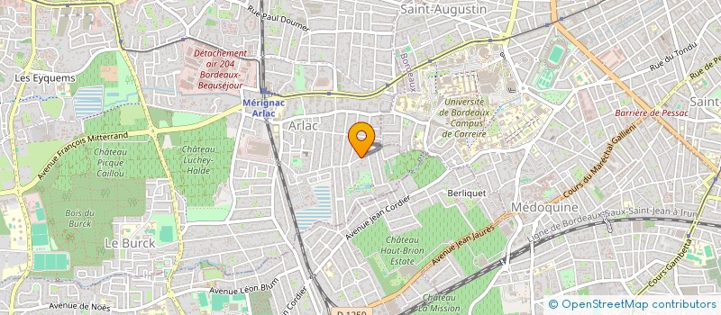 localisation de l'entreprise HILO à MERIGNAC