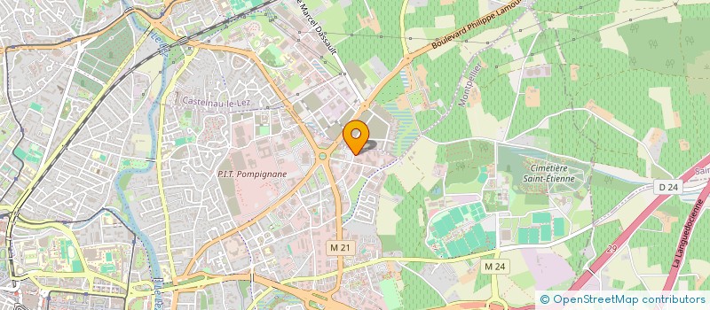 localisation de l'entreprise HILOU à MONTPELLIER