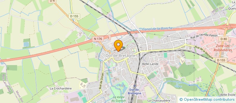 localisation de l'entreprise HILPRON INVESTISSEMENT  DOL-DE-BRETAGNE