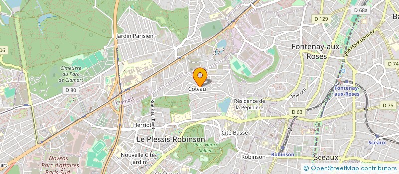 localisation de l'entreprise HILT FRANCE SARL  LE PLESSIS-ROBINSON