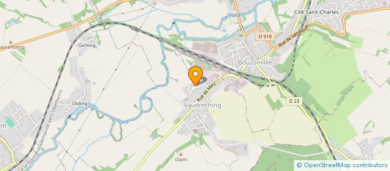 localisation de l'entreprise HILTIMO  VAUDRECHING