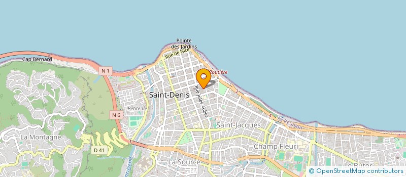 localisation de l'entreprise HILYA à SAINT-DENIS