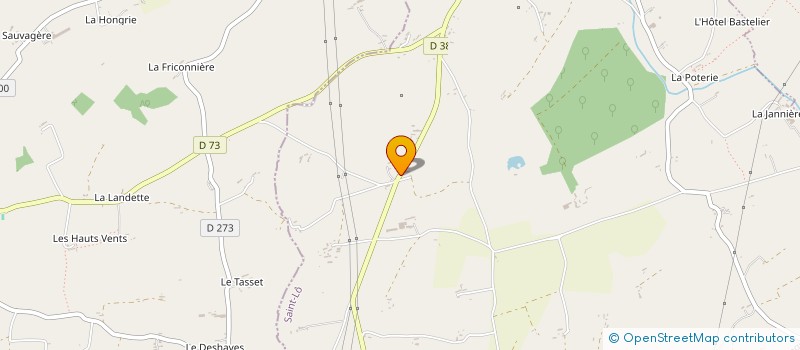 localisation de l'entreprise HILYER LA LANDE  DANGY