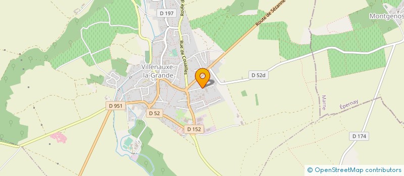 localisation de l'entreprise HILZINGER FRANCE à VILLENAUXE-LA-GRANDE