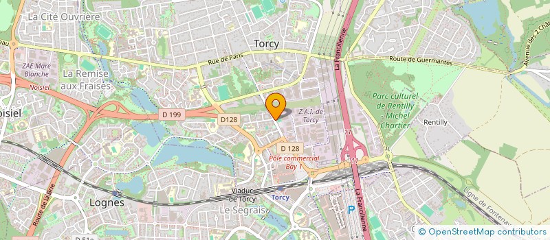 localisation de l'entreprise HIMA  TORCY