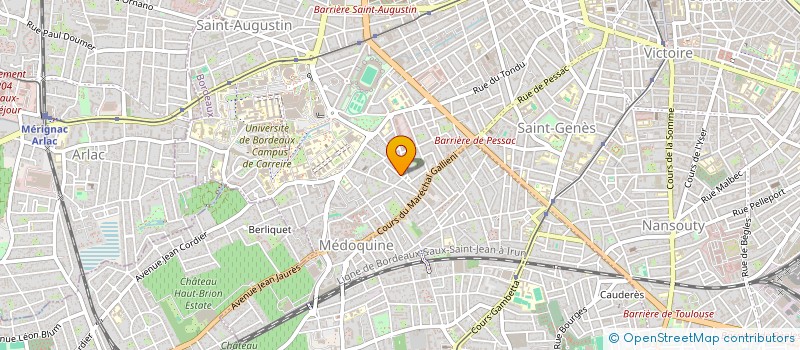 localisation de l'entreprise HIMA  BORDEAUX