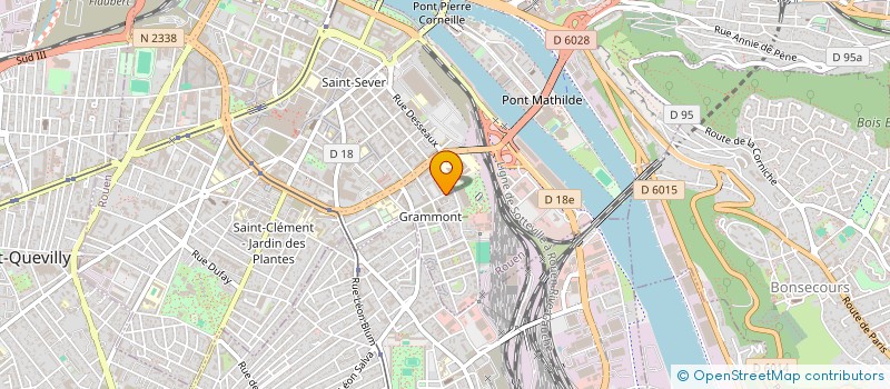 localisation de l'entreprise HIMA PEINTURE-NETTOYAGE à ROUEN