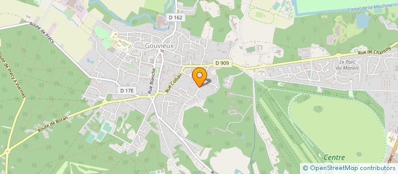 localisation de l'entreprise HIMALAYAFORET  GOUVIEUX