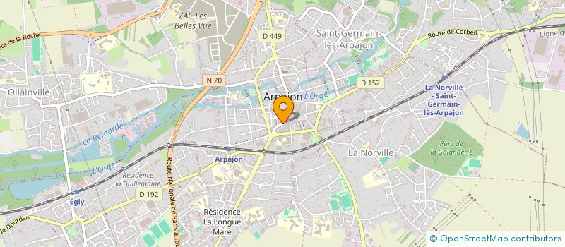 localisation de l'entreprise HIMAYA WA-IMMO à ARPAJON