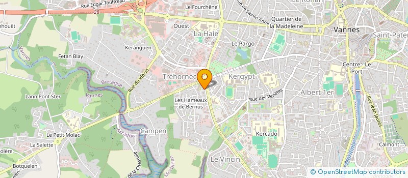 localisation de l'entreprise HIME à VANNES