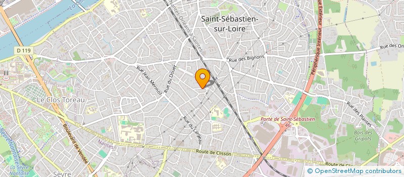 localisation de l'entreprise HIMEY  SAINT-SEBASTIEN-SUR-LOIRE