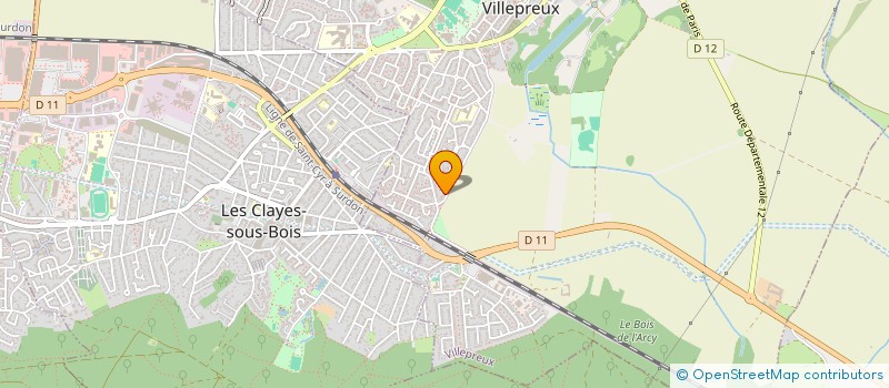 localisation de l'entreprise HIMMEL  VILLEPREUX