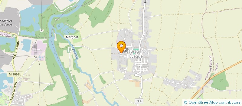 localisation de l'entreprise HIMMO  BEAUREGARD-L'EVEQUE