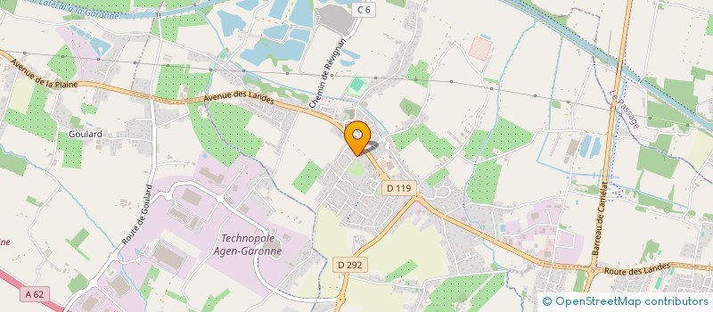 localisation de l'entreprise HIMMOSUD  BRAX