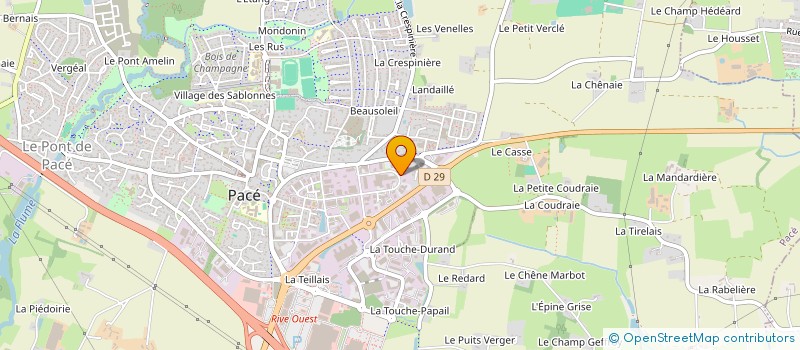 localisation de l'entreprise HIMO à PACE