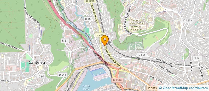 localisation de l'entreprise HIMO IMPACT à ROUEN