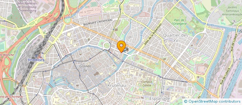 localisation de l'entreprise HIMY ESTHETIQUE à STRASBOURG