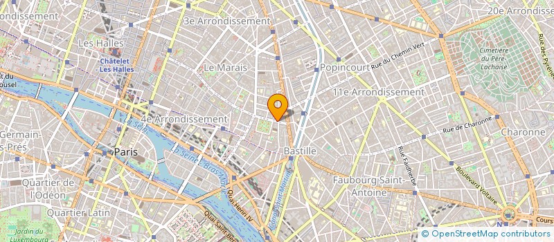 localisation de l'entreprise HINA à PARIS