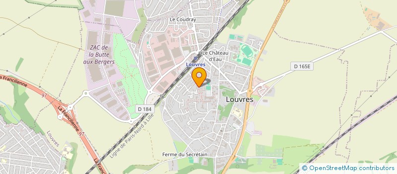 localisation de l'entreprise HINA SERVICES  LOUVRES