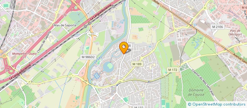 localisation de l'entreprise HINANO à LATTES